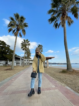 yukimaruさん（レディース・165cm）の冬コーディネート