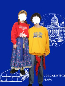 used.clothing.Flowさんのコーディネート