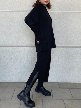 五十嵐 あやさん（レディース・159cm）の秋コーディネート