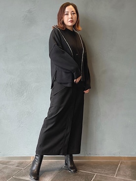 五十嵐 あやさん（レディース・159cm）の秋コーディネート