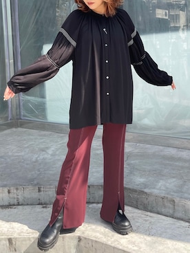 五十嵐 あやさん（レディース・159cm）の冬コーディネート