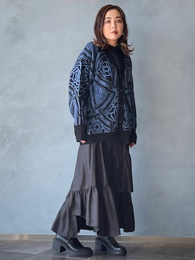 五十嵐 あやさん（レディース・159cm）の春コーディネート