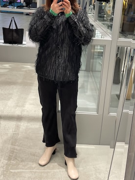 五十嵐 あやさん（レディース・159cm）の冬コーディネート