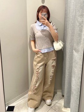 risa☻さん（レディース・155cm）の春コーディネート