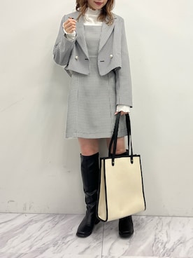 risa☻さん（レディース・155cm）の冬コーディネート