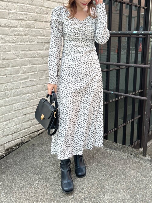 Risa Olive Des Olive Olive Des Oliveのワンピースを使ったコーディネート Wear