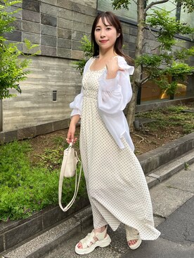 risa☻さん（レディース・155cm）の夏コーディネート
