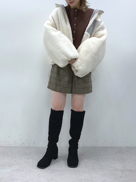 risa☻さん（レディース・155cm）の秋コーディネート