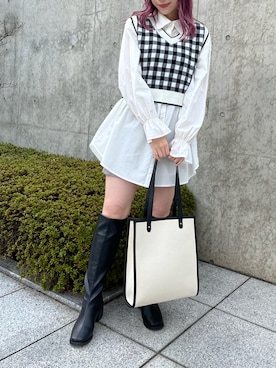 risa☻さん（レディース・155cm）の冬コーディネート