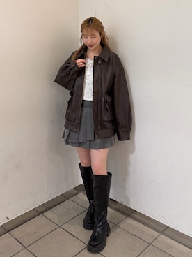 risa☻さん（レディース・155cm）の春コーディネート