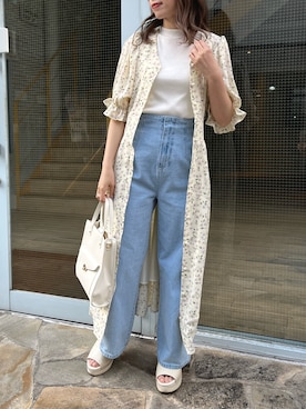 risa☻さん（レディース・155cm）の春コーディネート