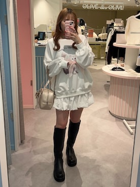 risa☻さん（レディース・155cm）の冬コーディネート