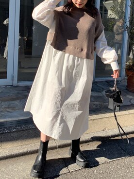 risa☻さん（レディース・155cm）の春コーディネート