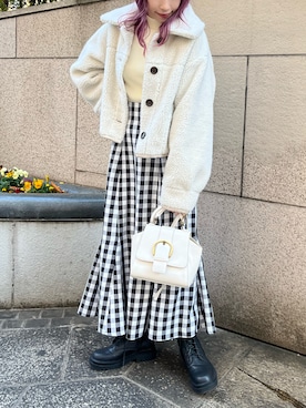 risa☻さん（レディース・155cm）の冬コーディネート