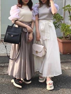 risa☻さん(レディース・155cm)の春コーディネート