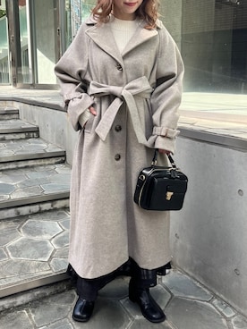 「チェスター」｜risa☻さん（レディース・155cm）の秋コーディネート