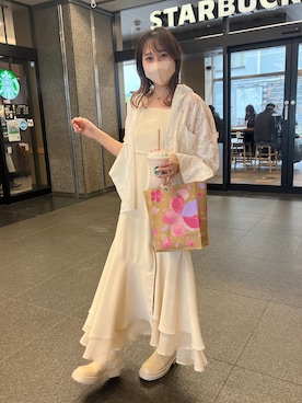 risa☻さん（レディース・155cm）の春コーディネート