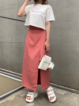 risa☻さん（レディース・155cm）の夏コーディネート