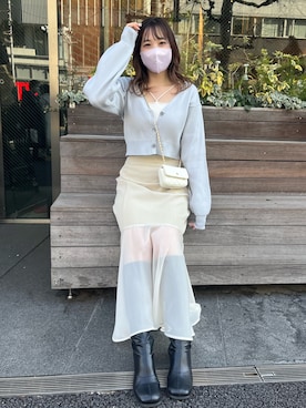 risa☻さん（レディース・155cm）の冬コーディネート