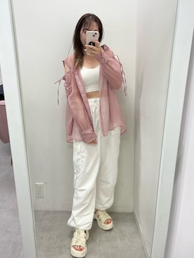 risa☻さん（レディース・155cm）の夏コーディネート