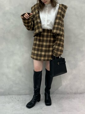 risa☻さん（レディース・155cm）の秋コーディネート