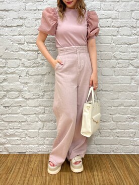 risa☻さん（レディース・155cm）の春コーディネート