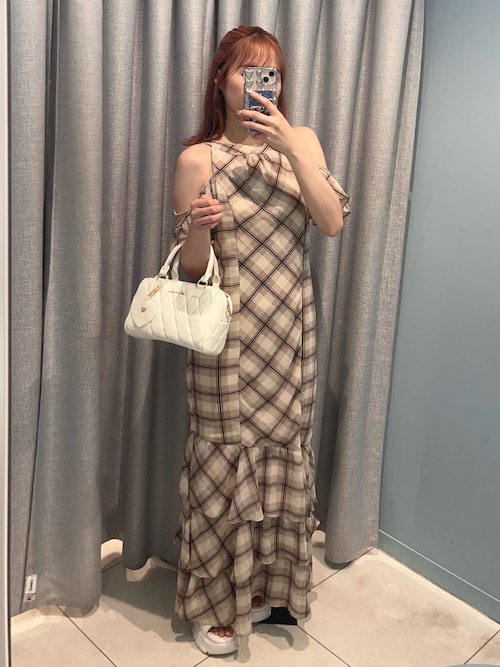 セール】【インフルエンサー企画】メロウアメスリロングワンピ