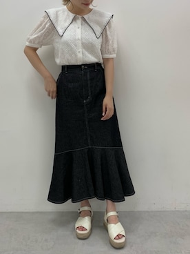 risa☻さん（レディース・155cm）の夏コーディネート