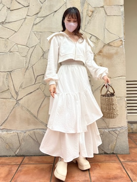 risa☻さん（レディース・155cm）の春コーディネート