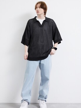 けんしんさん(メンズ・171cm)の春コーディネート