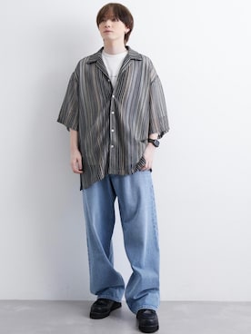 けんしんさん（メンズ・171cm）の夏コーディネート