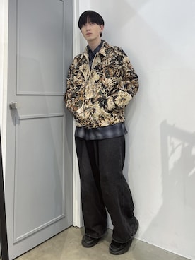 けんしんさん（メンズ・171cm）の冬コーディネート