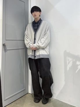 けんしんさん（メンズ・171cm）の冬コーディネート