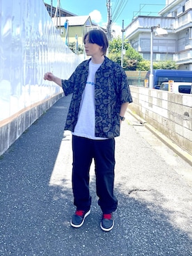 けんしんさん（メンズ・171cm）の夏コーディネート