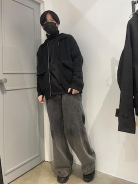 けんしんさん（メンズ・171cm）の冬コーディネート