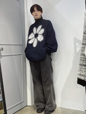 けんしんさん（メンズ・171cm）の冬コーディネート