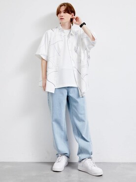 けんしんさん（メンズ・171cm）の春コーディネート