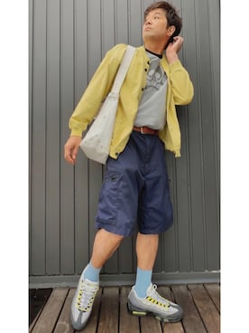 U%さん（メンズ・178cm）の春コーディネート