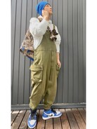 glamb（グラム）の「Nick rib overall / ニックリブオーバーオール