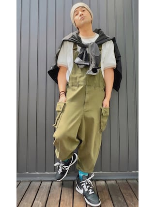 glamb Nick rib overall グラム オーバーオール