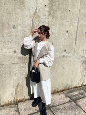 「GRL（グレイル）のアイテム（バッグ）」を使った、ne_ne  さん（レディース・158cm）の秋コーディネート