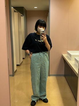 「アイテム（スマホケース/カバー）」を使った、kwsさん（レディース・151cm）の夏コーディネート