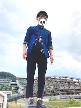 「rps（アールピーエス）のアイテム」を使った、ありゃさん（メンズ・161cm）の秋コーディネート