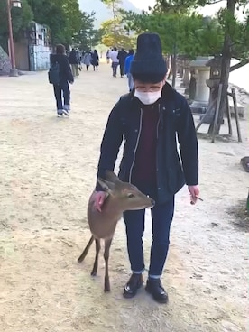 「0000Lady'sのアイテム（その他、ブラウン系）」を使った、ありゃさん（メンズ・161cm）の冬コーディネート