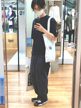 「Steven Alan（スティーブンアラン）のアイテム」を使った、N.Y.さん（メンズ・174cm）の夏コーディネート