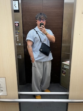 「PORTER（ポーター）のアイテム」を使った、K(ai)さん（メンズ・172cm）の春コーディネート
