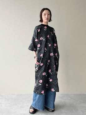 「アイテム（ワンピース/ドレス）」を使った、てんちょさん（レディース・171cm・30代）の春コーディネート