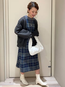 MEGさん（レディース・160cm）の冬コーディネート