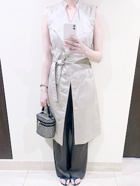 「TODAYFUL（トゥデイフル）のアイテム（ビーチサンダル）」を使った、ayaweさん（レディース・160cm）の夏コーディネート