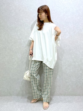 ariさん（レディース・158cm）の夏コーディネート